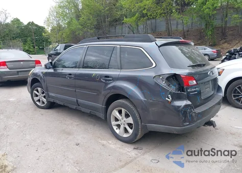 2013 Subaru Outback 2.5I Premium из США, поврежденный, VIN 4S4BRCGC3D3249456